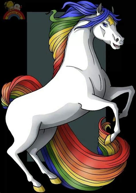 Rainbow Horse Rainbow Art Unicorn Pictures Rainbow Brite