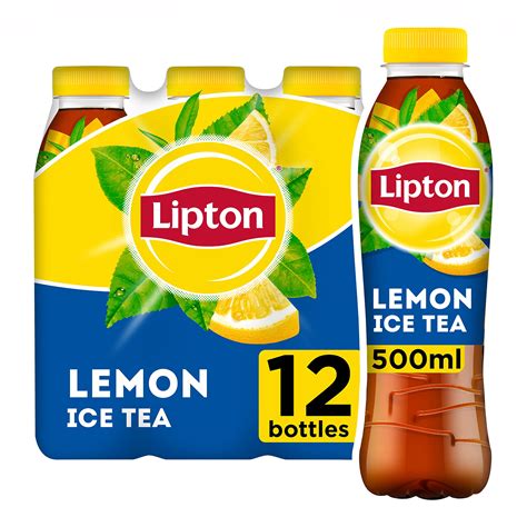 Buy Lipton Ice Tea Lemon Soft Drink 500ml Pack Of 12 Online At