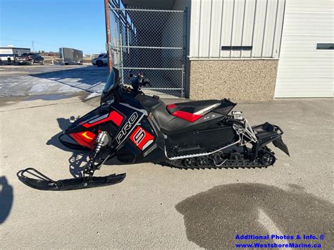 Pre Owned 2017 Polaris 800 Switchback Pro S Black And Red Snowmobile In