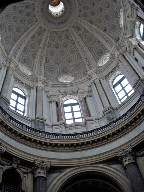 Italian Baroque Architecture Piedmont View Of The Dome Superga 1717