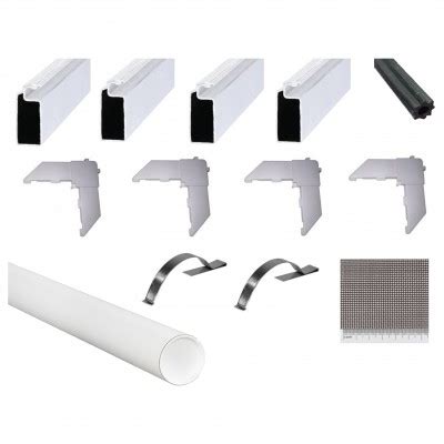 Window screens come in a variety of styles and designs, which can make it challenging to find the right one for your needs. Do-It-Yourself Window Screen Kits- White/Mill, For Several ...
