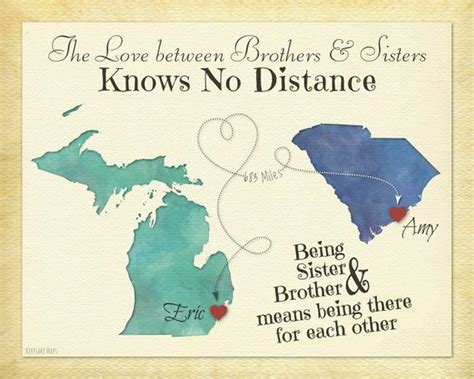 Maybe you would like to learn more about one of these? Long Distance Gift for Brother Gift for Sister Going Away