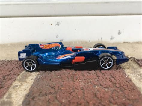 Indy Car Fi Racer Blue Hot Wheels Hl00082 Baby Boomer Redline