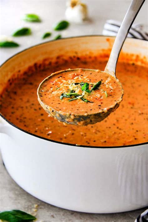 Maybe you would like to learn more about one of these? BEST EVER Creamy Tomato Basil Soup with Parmesan
