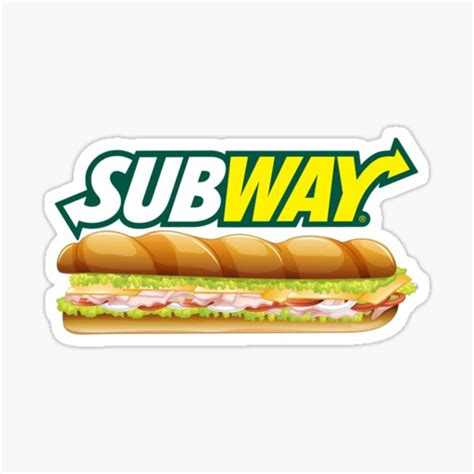 Subway Sandwich Stickers Redbubble