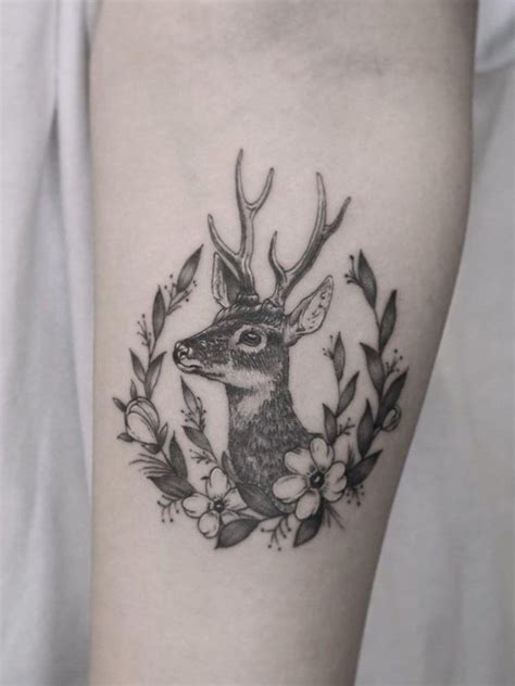 30 Pretty Deer Tattoos Bring You Good Luck Style Vp Page 6