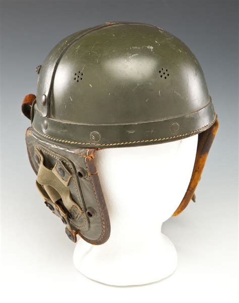 Sold At Auction German Post Wwii Tankers Helmet