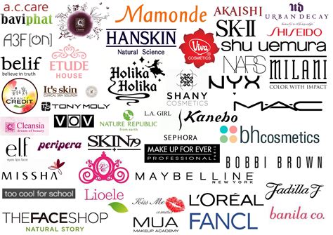 American Makeup Brand Logos Saubhaya Makeup