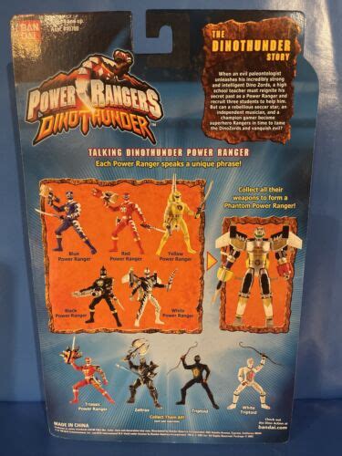 Power Rangers Dino Thunder Black Triptoid Ebay