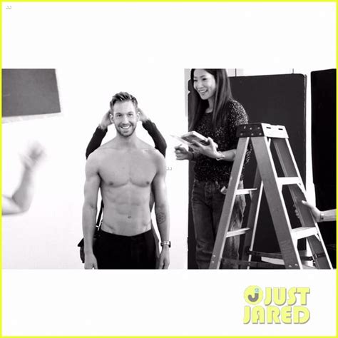 Calvin Harris Flaunts His Abs Goes Shirtless For Armani Shoot Photo Fashion