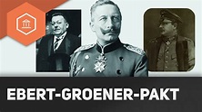 Beginn der Weimarer Republik: Übergangsregierung & Ebert-Groener-Pakt ...
