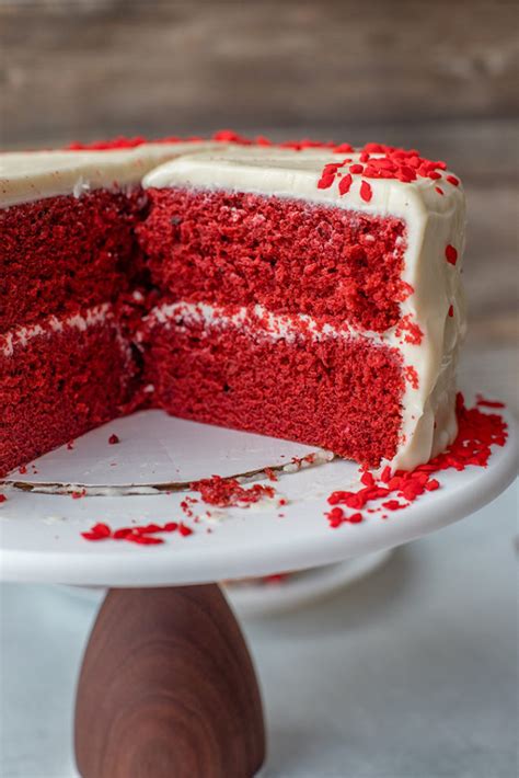 One Bowl Red Velvet Layer Cake Nourish And Fete