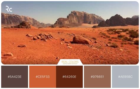 Realcolors Mars Color Palette Shots Presentation Desktop