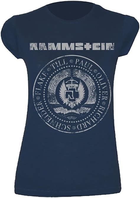 Rammstein Damen T Shirt Est 1994 Offizielles Band Merchandise Fan