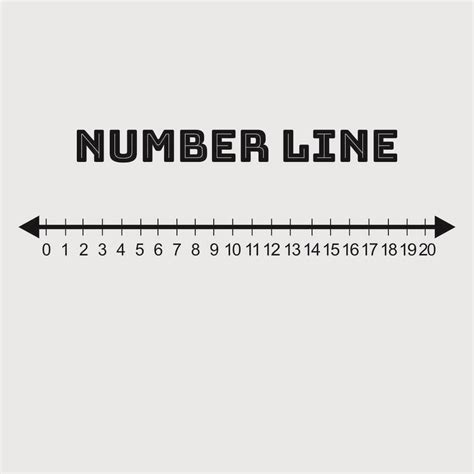 Free Printable Number Line To 20 Printable Templates