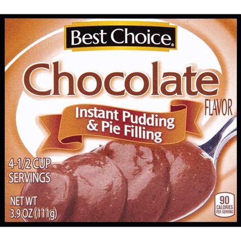 Best Choice Chocolate Instant Pudding Shop Wagners Iga