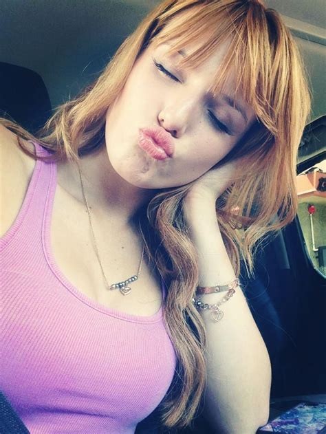 Bella Thorne Our Face Shapes Have Some Similarities In It So She Is My