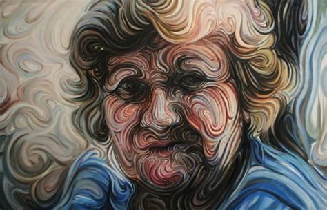 Swirling Psychedelic Lines Portraits Paperblog