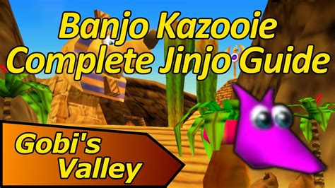 How To Collect All Jinjos In Gobis Valley Banjo Kazooie Complete