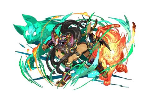 Bastet Puzzle Dragons Drawn By Adachi Yousuke Danbooru