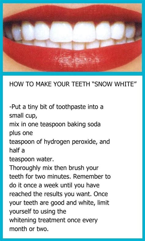 It is necessary to take care of your teeth and make sure they are healthy and white. Pin on All Things Beauty
