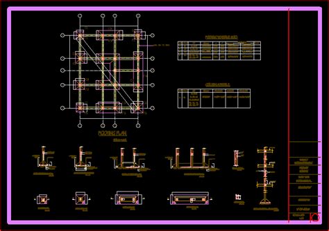 Details Of Foundation Dwg Detail For Autocad • Designs Cad