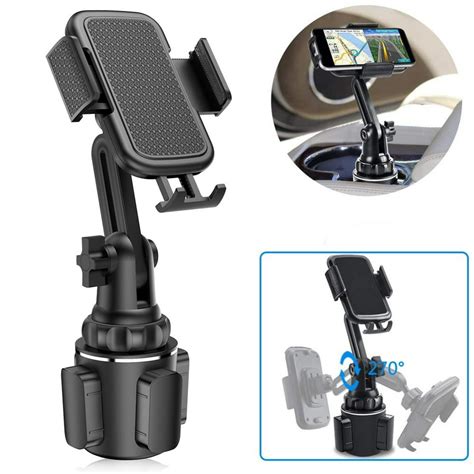 Universal Car Cup Holder Phone Mount Cell Phone Holder Adjustable Cup