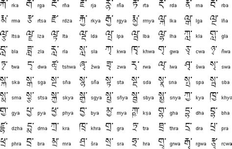 Tibetan Alphabet Tibetan Buddhist Encyclopedia