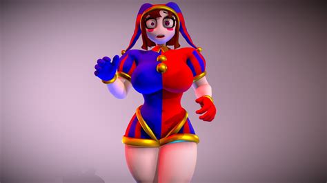 Pomni 3D Digital Circus NSFW SFW 3D Model By Buhonero75 Buhonero 75