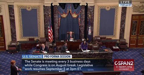 Senate Pro Forma Session C