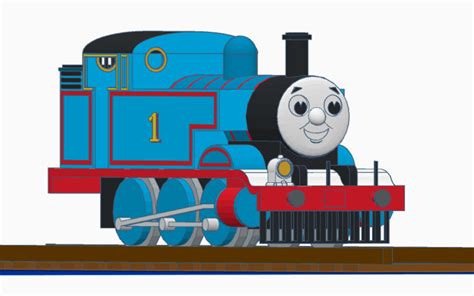 3d Design Strasburg Thomas The Tank Engine Dowt Bedt No 15 Tinkercad