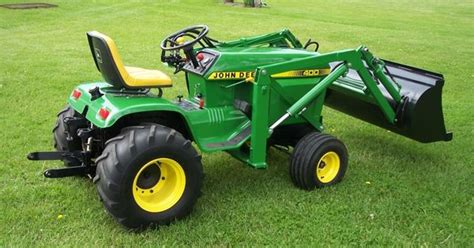 Jd 400 With Loader John Deere Lawn And Garden Pinterest Tractor