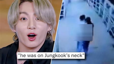 FANS Think They Saw Jungkook Topless W MAN Getting HICKEY Backstage