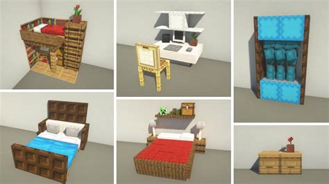 Minecraft Bed Designs Quartz