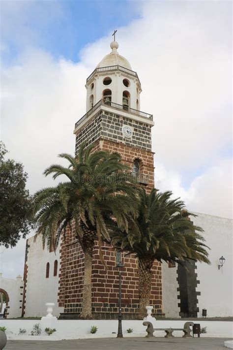 Church Of Our Lady Of Guadalupe Teguise Lanzarote Spain Stock Image