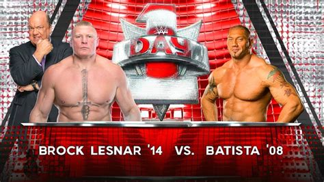 Brock Lesnar Vs Batista Wwe2k23 Dream Matches Youtube