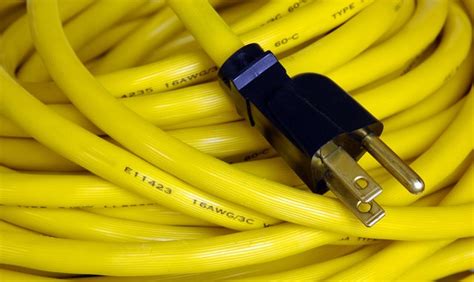 Types Of Electrical Extension Cords Hunker