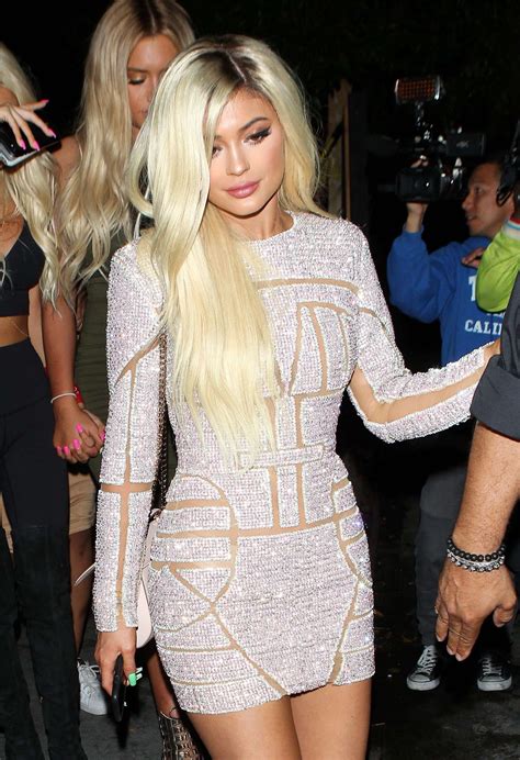Kylie Jenner Celebrates Her 18th Birthday At The Nice Guy In West