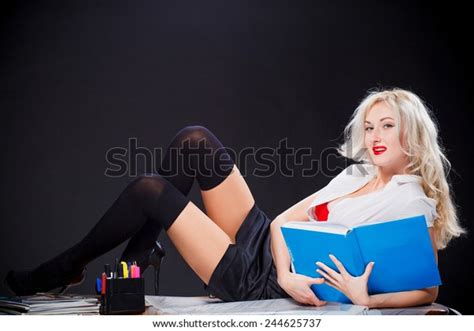 Sexy Teacher Stock Photo 244625737 Shutterstock