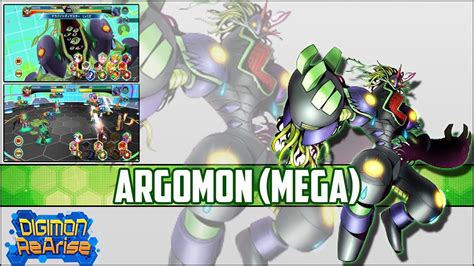 Argomon Mega Pvp Showcase Defence Digimon Rearise Global Youtube