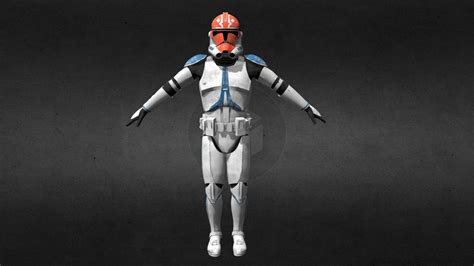 Clone Trooper Phase2 332nd Download Free 3d Model By Marr Velz
