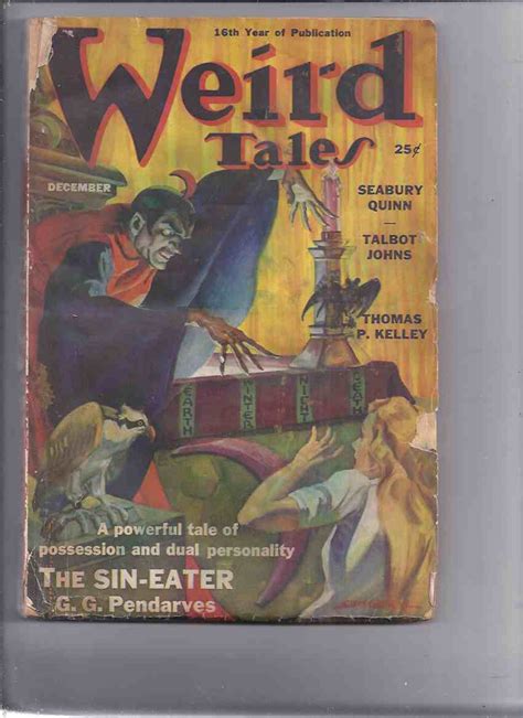 Weird Tales Magazine Pulp Volume 32 Xxxii 6 Barnebys