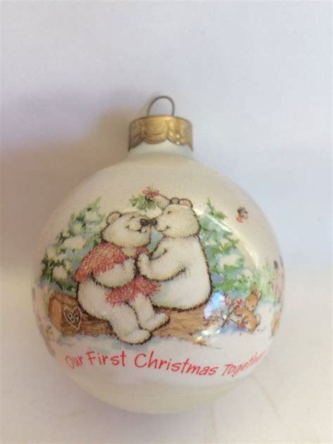 Hallmark Christmas Ornament 1989 Our First Christmas Together Etsy
