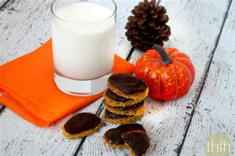 Chocolate Frosted Pumpkin Cookies Vegan Gluten Free One Green Planet