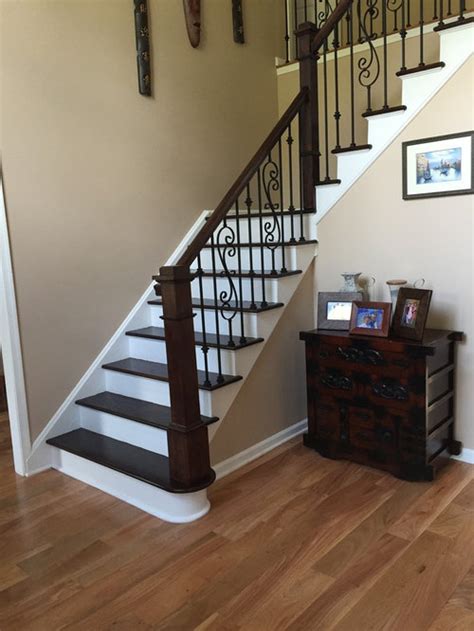 Help Dark Stairs With Light Flooring
