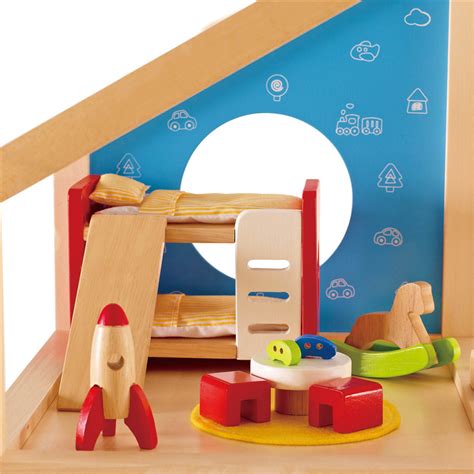 Dalam kes bilik tidur, itu adalah katil. Perabot Bilik Kanak-kanak Hape Wooden | Set Perabot Rumah ...