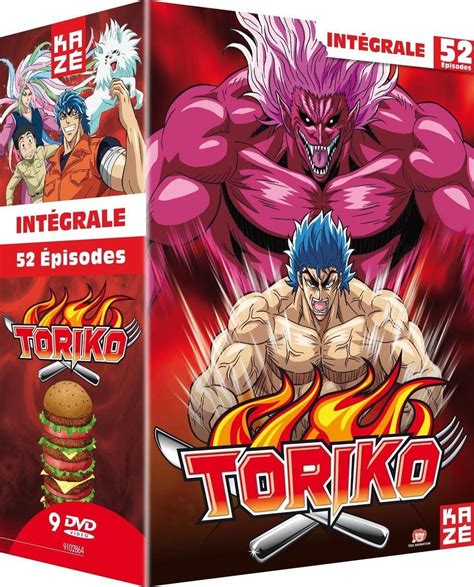 Toriko Intégrale Saison 1 9 Dvd Produit Par Les Studios Toei