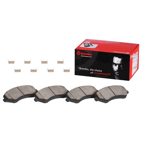 Jaguar Land Rover Disc Brake Pad Set Front Ceramic T4n9760 Brembo