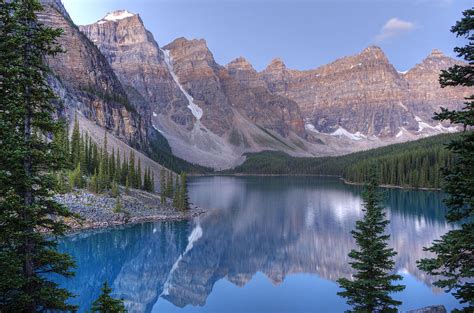 Moraine Lake Valley Of The Ten Peaks Photograph By Darlene Bushue