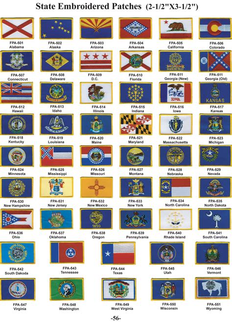 6 Best Images Of Printable State Flags All 50 State